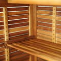 Miniatyrbild 8 av 10: The Living Store Barbord 110x50x105 cm massivt akaciaträ -  Utebord