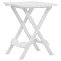 Miniatyrbillede 3 af 8: The Living Store foldbart havebord 45,5 x 38,5 x 50 cm hvid -  Haveborde