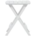 Miniatyrbillede 5 af 8: The Living Store foldbart havebord 45,5 x 38,5 x 50 cm hvid -  Haveborde