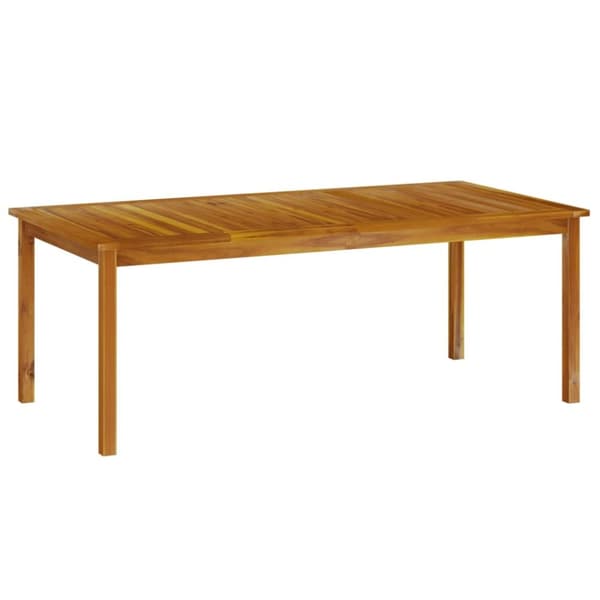 The Living Store havebord 200x100x74 cm massivt akacietræ -  Haveborde