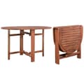 Miniatyrbillede 2 af 9: The Living Store havebord 120x70x74 cm massivt akacietræ -  Haveborde