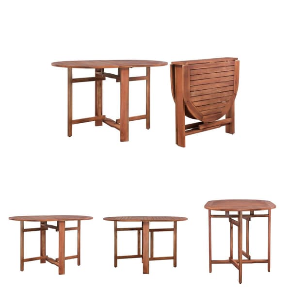 The Living Store havebord 120x70x74 cm massivt akacietræ -  Haveborde