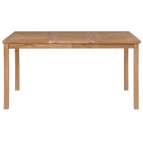 The Living Store havebord 150x90x77 cm massivt teaktræ - Haveborde