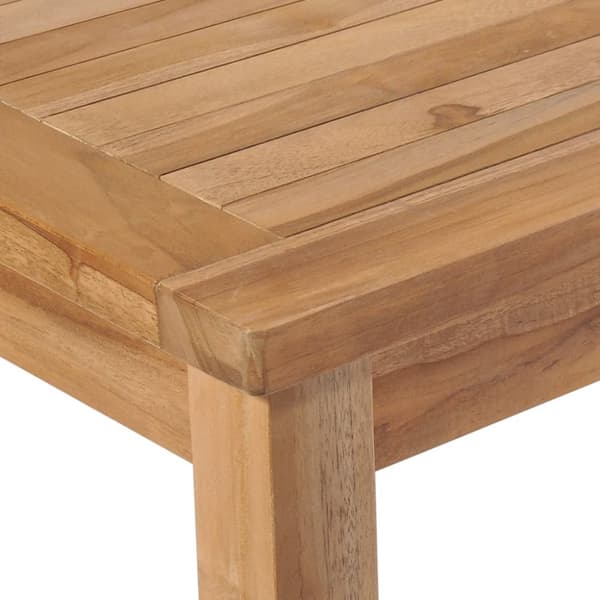 The Living Store havebord 150x90x77 cm massivt teaktræ - Haveborde
