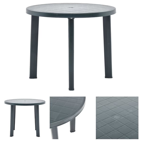 The Living Store havebord 89 cm plastik grøn - Haveborde