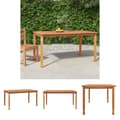 Miniatyrbillede 1 af 8: The Living Store havebord 150x90x75 cm massivt teaktræ -  Haveborde