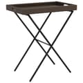 Miniatyrbillede 3 af 11: The Living Store bakkebord 65x40x75 cm polyrattan brun -  Haveborde