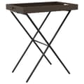 Miniatyrbillede 8 af 11: The Living Store bakkebord 65x40x75 cm polyrattan brun -  Haveborde