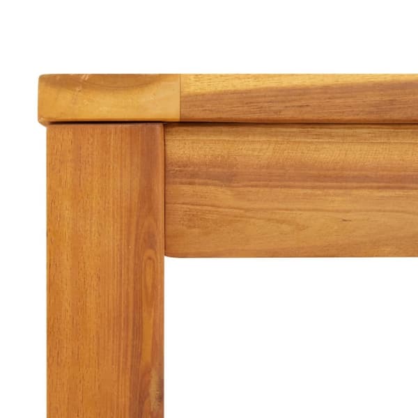 The Living Store havebord 110x55x75 cm massivt akacietræ -  Haveborde