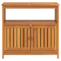Miniatyrbillede 4 af 9: The Living Store konsolbord til haven 80x35x75 cm massivt akacietræ -  Haveborde