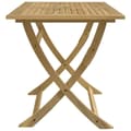 Miniatyrbillede 6 af 10: The Living Store foldbart havebord 120x70x75 cm massivt akacietræ -  Haveborde