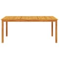 Miniatyrbillede 5 af 11: The Living Store havebord 180x90x75 cm massivt akacietræ -  Haveborde