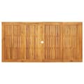Miniatyrbillede 8 af 11: The Living Store havebord 180x90x75 cm massivt akacietræ -  Haveborde