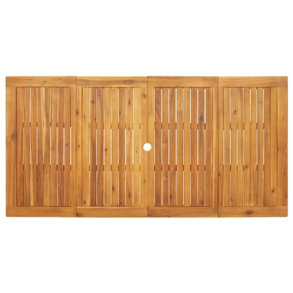 The Living Store havebord 180x90x75 cm massivt akacietræ -  Haveborde