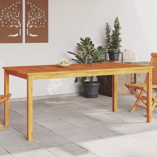 The Living Store havebord 180x90x75 cm massivt akacietræ -  Haveborde