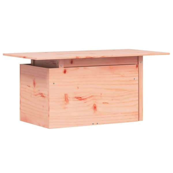 The Living Store Trädgårdsbord 100x50x75 cm massivt douglasträ -  Utebord