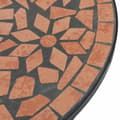 Miniatyrbild 8 av 11: The Living Store Mosaikbord terrakotta Ø50x70 cm keramik -  Utebord