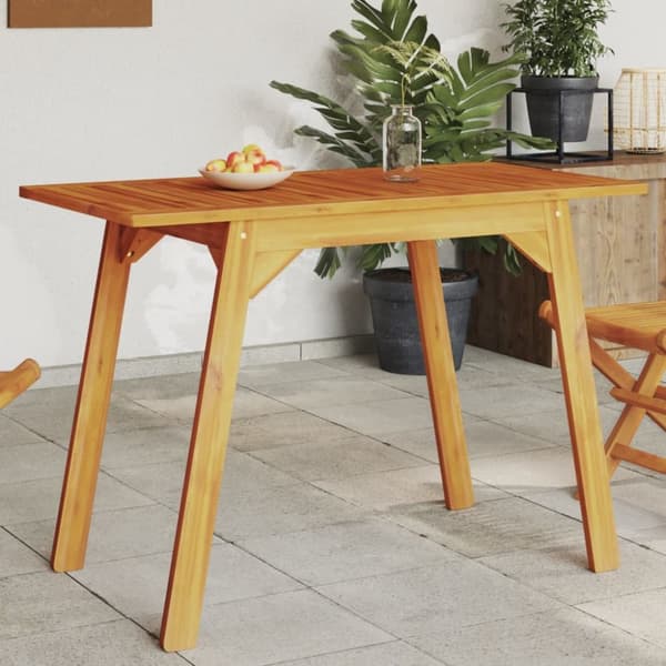 The Living Store havebord 110x56x75 cm massivt akacietræ - Haveborde