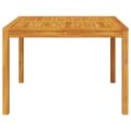 Pikkukuva 6 / 11: The Living Store Ulkoruokapöytä 110x110x75 cm täysi akasiapuu -  Ulkopöydät