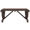 Miniatyrbillede 5 af 10: The Living Store havebord 90x50x40 cm massivt grantræ -  Haveborde