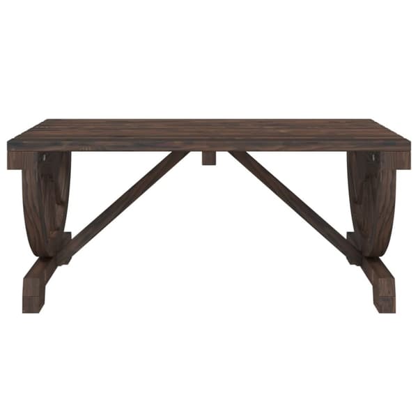 The Living Store havebord 90x50x40 cm massivt grantræ -  Haveborde