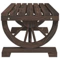 Miniatyrbillede 6 af 10: The Living Store havebord 90x50x40 cm massivt grantræ -  Haveborde