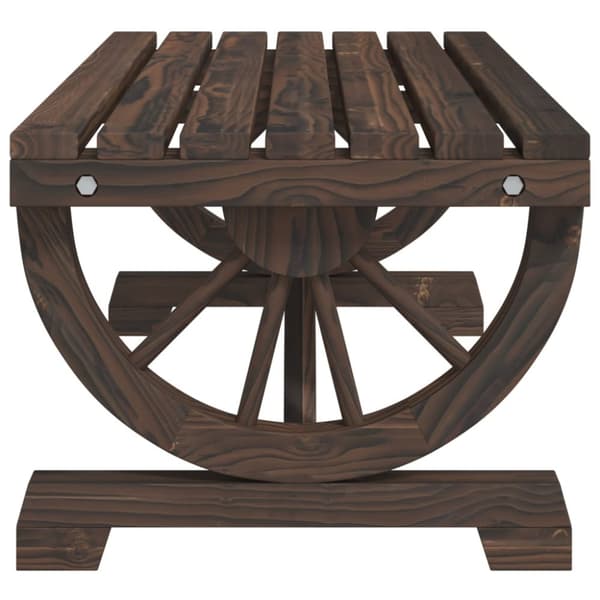 The Living Store havebord 90x50x40 cm massivt grantræ -  Haveborde