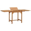 Miniatyrbillede 2 af 10: Haveborde - Living udvideligt havebord (110-160)x80x75 cm massivt teaktræ