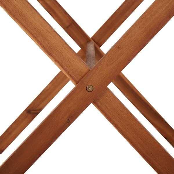 Utebord - Living Trädgårdsbord 110x67x74 cm massivt akaciaträ