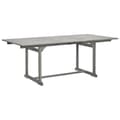 Miniatyrbillede 3 af 9: Haveborde - Living havebord (150-200)x100x75 cm massivt akacietræ