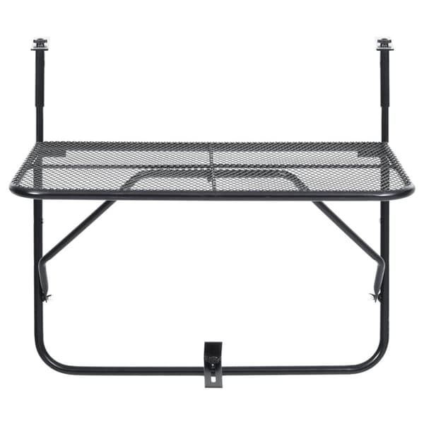 Haveborde - Living altanbord 60x40 cm stål sort