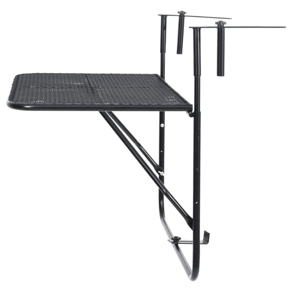 Haveborde - Living altanbord 60x40 cm stål sort