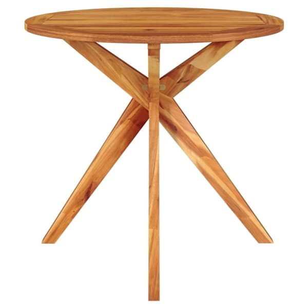 Haveborde - Living havebord 85x85x75 cm massivt akacietræ