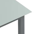 Miniatyrbillede 5 af 6: Haveborde - Living havebord 190x90x74 cm aluminium og glas lysegrå