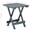 Miniatyrbillede 8 af 8: Haveborde - Living foldbart havebord 45x43x50 cm plastik grøn