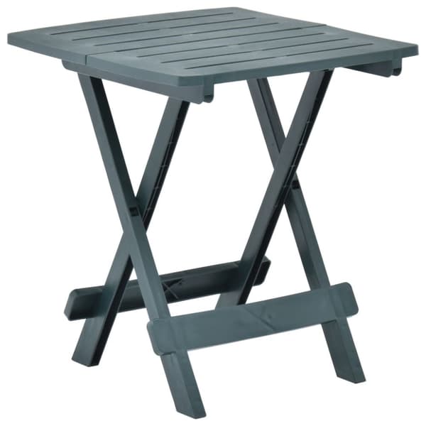 Haveborde - Living foldbart havebord 45x43x50 cm plastik grøn
