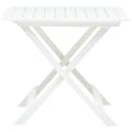 Miniatyrbillede 4 af 7: Haveborde - Living foldbart havebord 79 x 72 x 70 cm plastik hvid