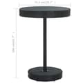 Miniatyrbillede 5 af 5: Haveborde - Living havebord 75,5x106 cm polyrattan sort