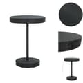 Miniatyrbillede 1 af 5: Haveborde - Living havebord 75,5x106 cm polyrattan sort