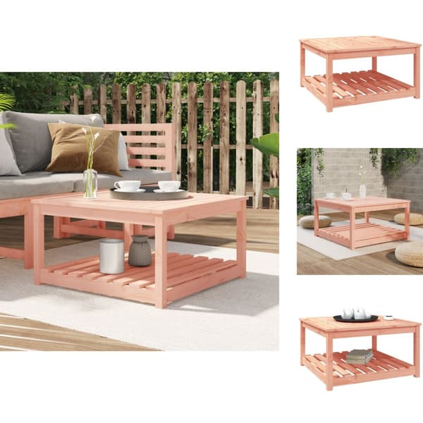 Haveborde - Living havebord 82,5x82,5x45 cm massivt douglasgran