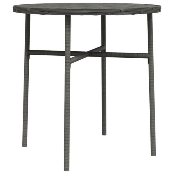Utebord - Living Trädgårdsbord grå 45 cm konstrotting