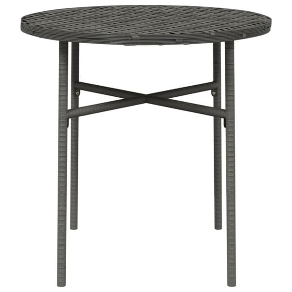 Utebord - Living Trädgårdsbord grå 45 cm konstrotting