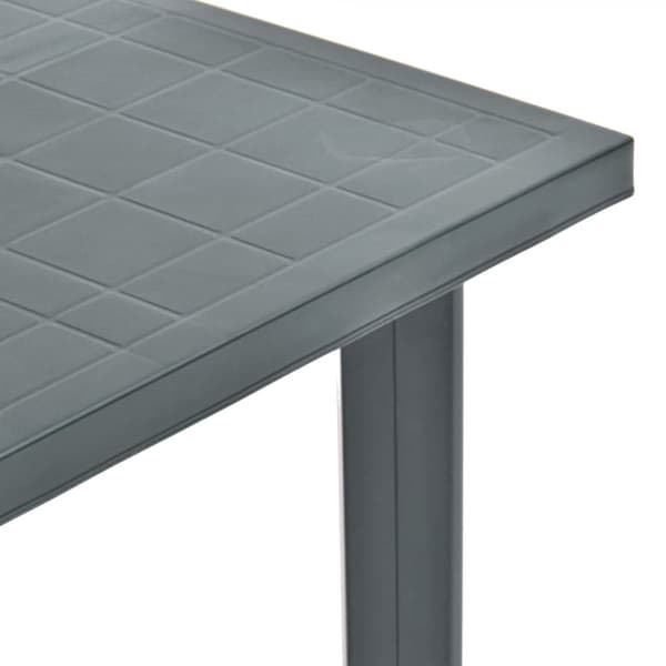 Utebord - Living Trädgårdsbord grön 80x75x72 cm plast