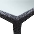 Miniatyrbillede 4 af 6: Haveborde - Living udendørs spisebord 200x150x74 cm polyrattan sort