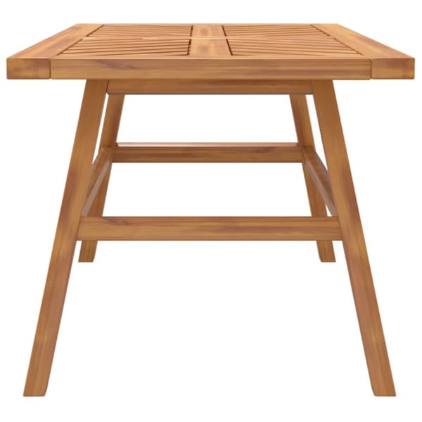 Haveborde - Living sofabord 100x50x45 cm massivt akacietræ
