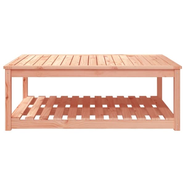 Haveborde - Living havebord 121x82,5x45 cm massivt douglasgran