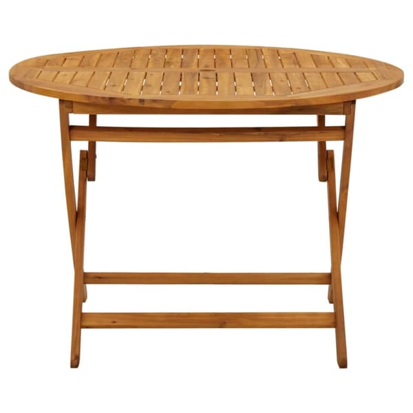Haveborde - Living foldbart havebord 110 cm massivt akacietræ