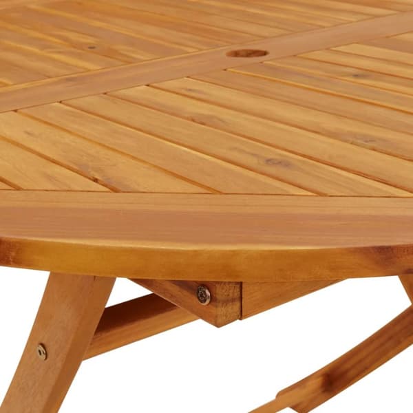 Haveborde - Living foldbart havebord 110 cm massivt akacietræ