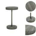 Miniatyrbillede 1 af 6: Haveborde - Living havebord 60,5x106 cm polyrattan grå