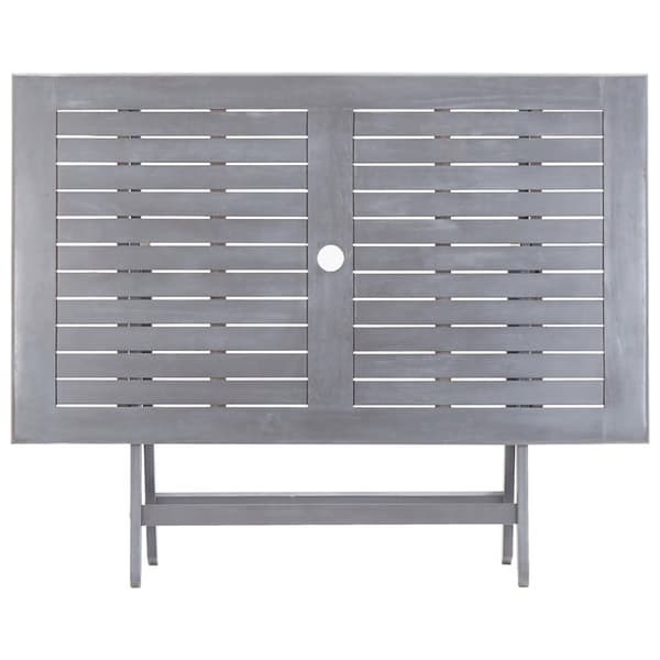 Haveborde - Living foldbart havebord 120 x 70 x 75 cm massivt akacietræ